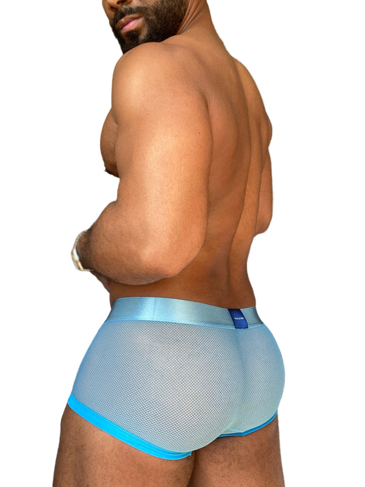 Sky Blue Mesh Boxers