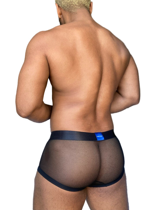 Black Mesh Boxers
