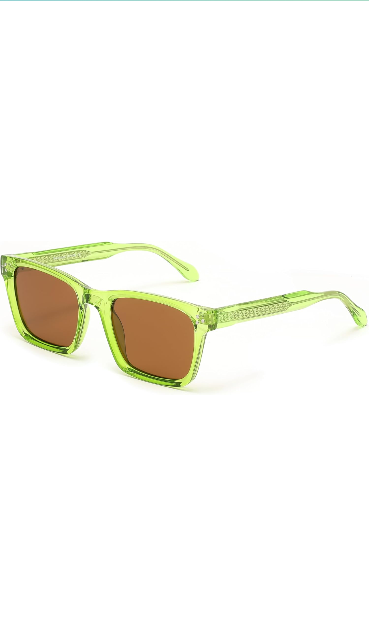 The Square Cut Polarized Sunglasses