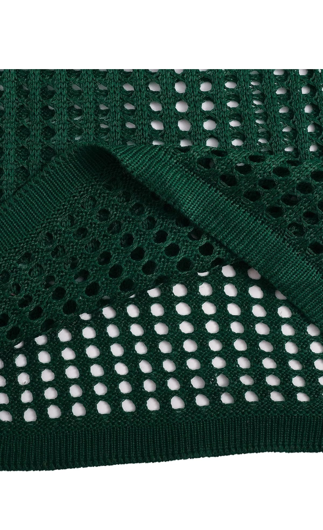 Baggy Crochet Short Sleeve Top