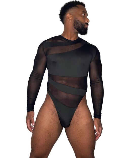 Long Sleeve Sheer Body Suit