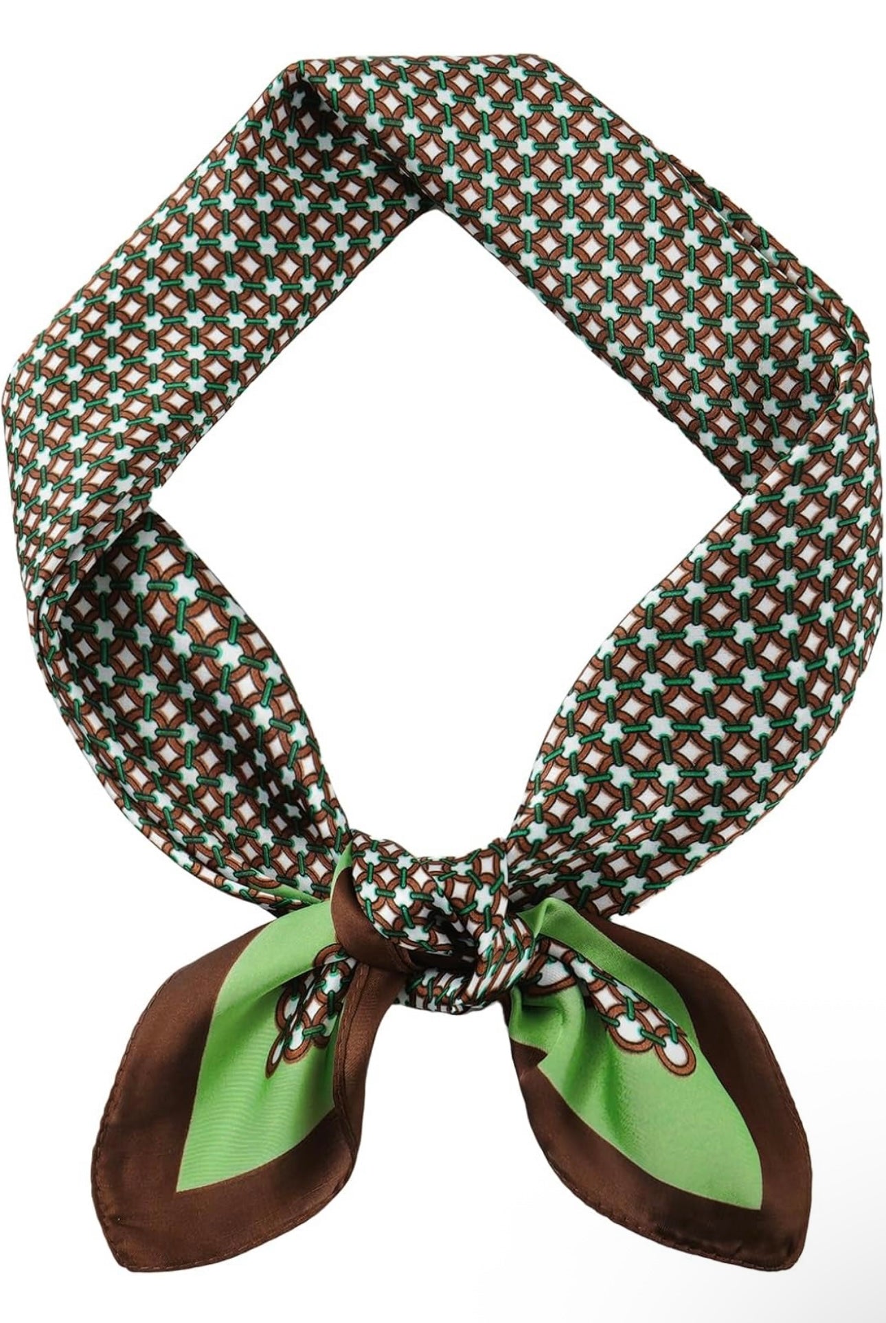 Square Printed Silk scarf
