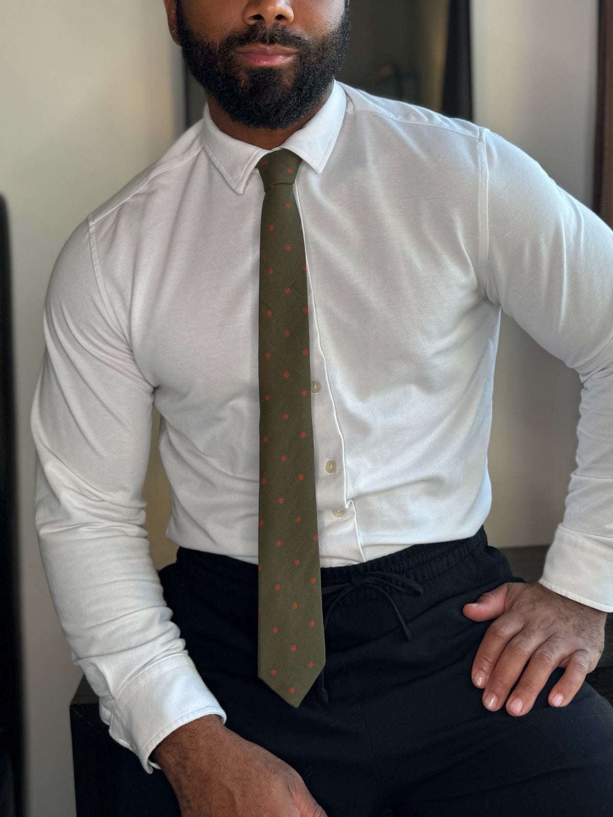Polka Dot Necktie