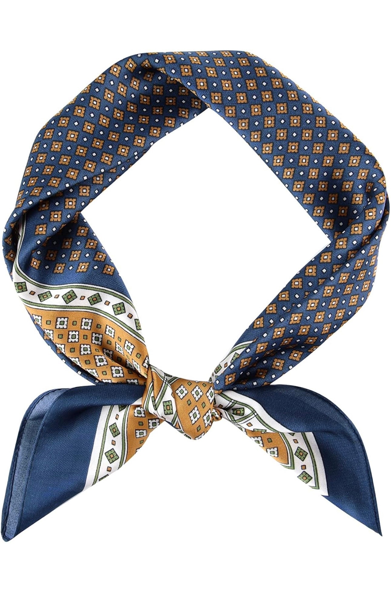 Square Printed Silk scarf