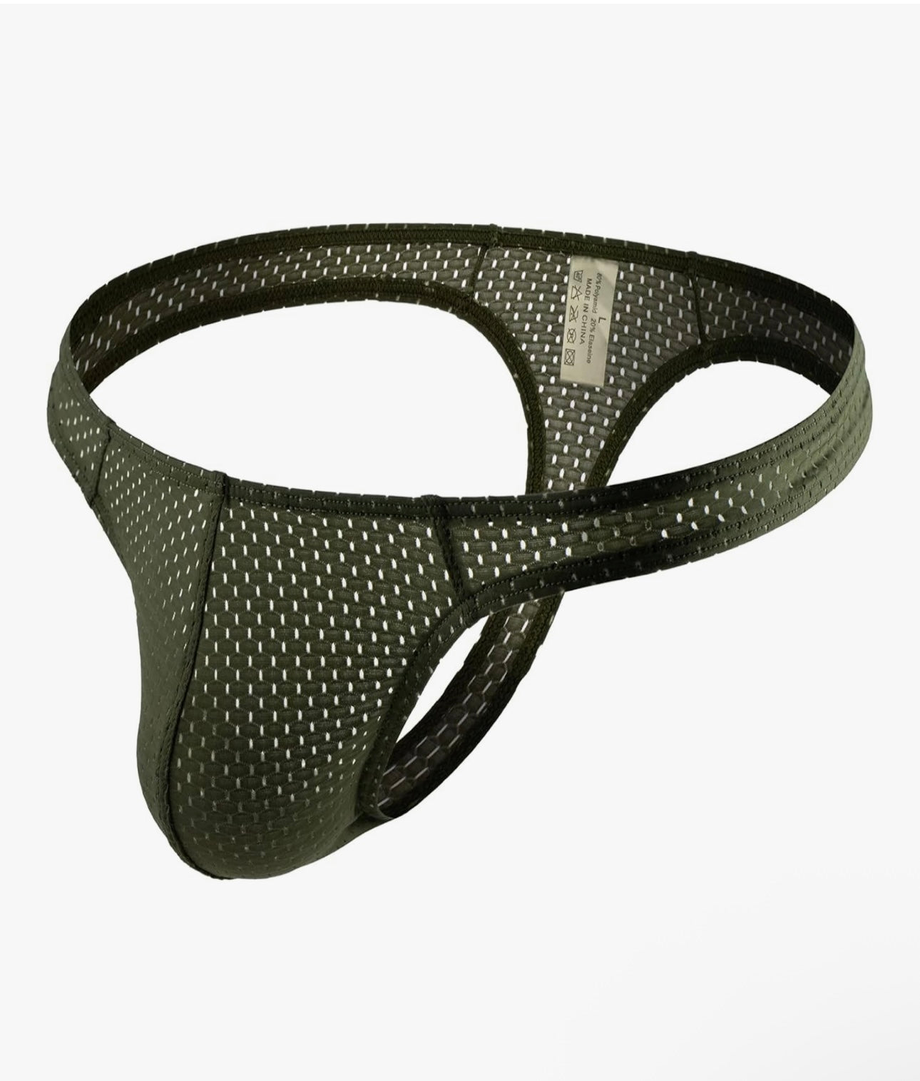 The Jersey Mesh Thong