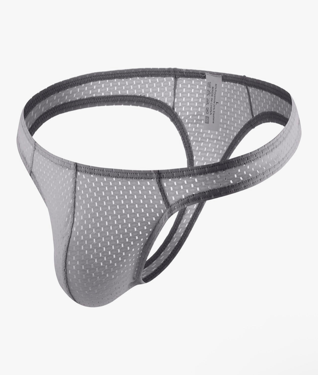 The Jersey Mesh Thong