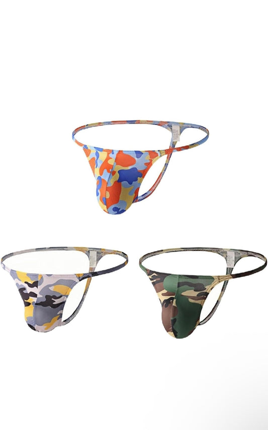 The Camo Thong Collection