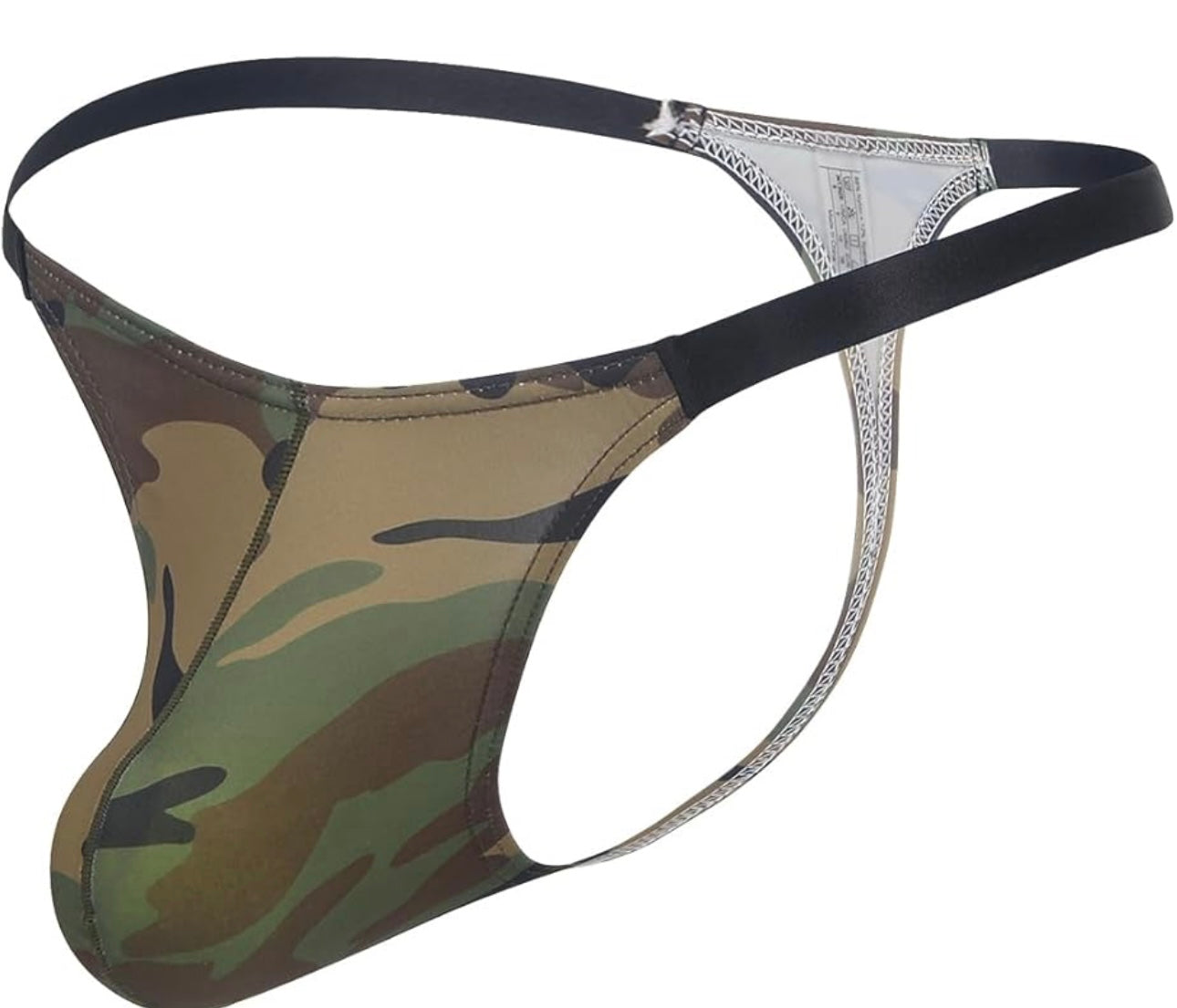 Stretch Camo Thong